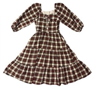 Ivy City Co Merry Holiday plaid dress